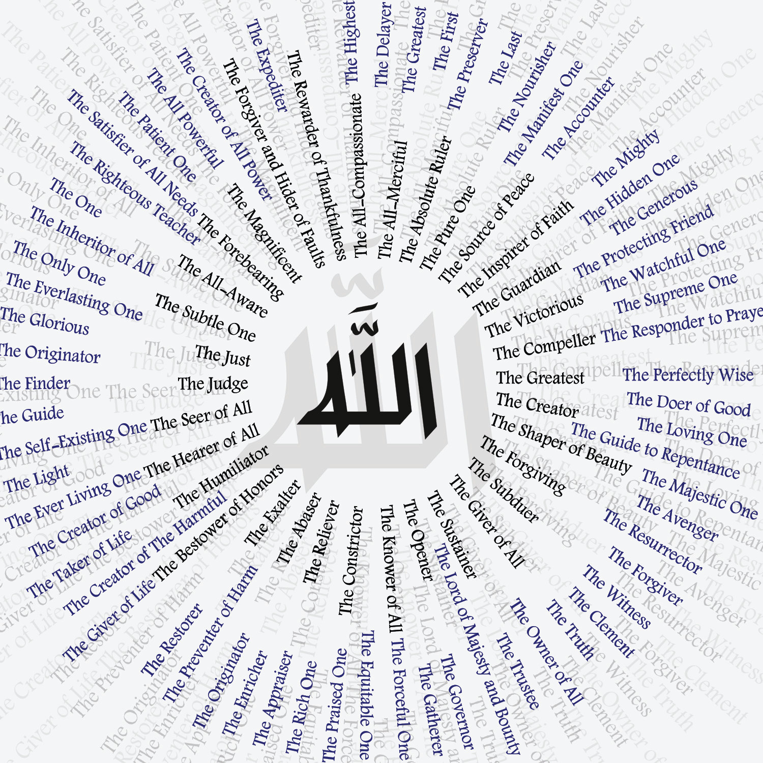 Beautiful Names Of Allah Part 1 Islamicity