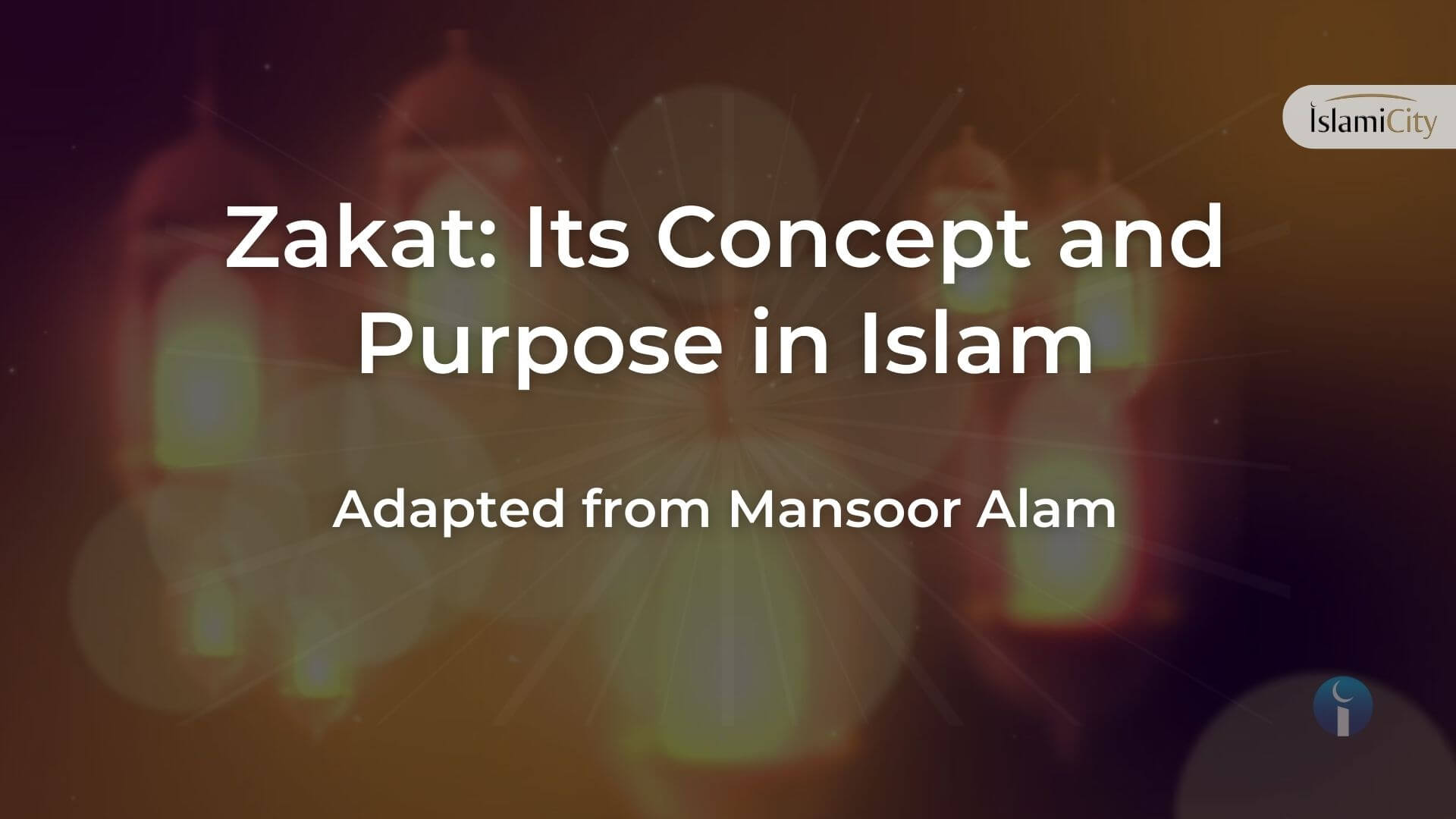 Zakat Its Concept And Purpose In Islam