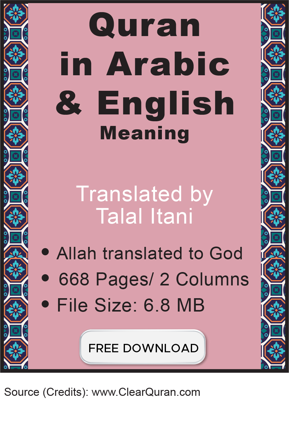 quran in english and arabic pdf