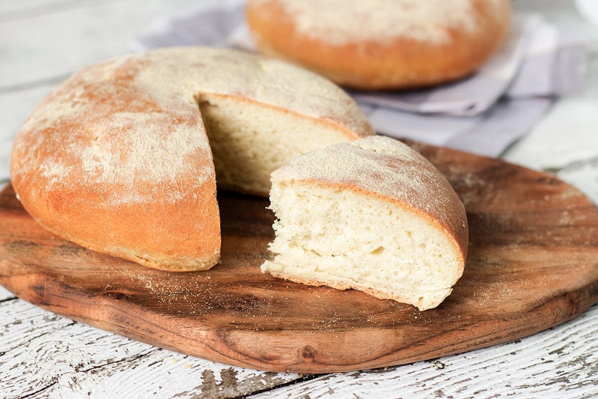 Classic Moroccan Bread - Khobz