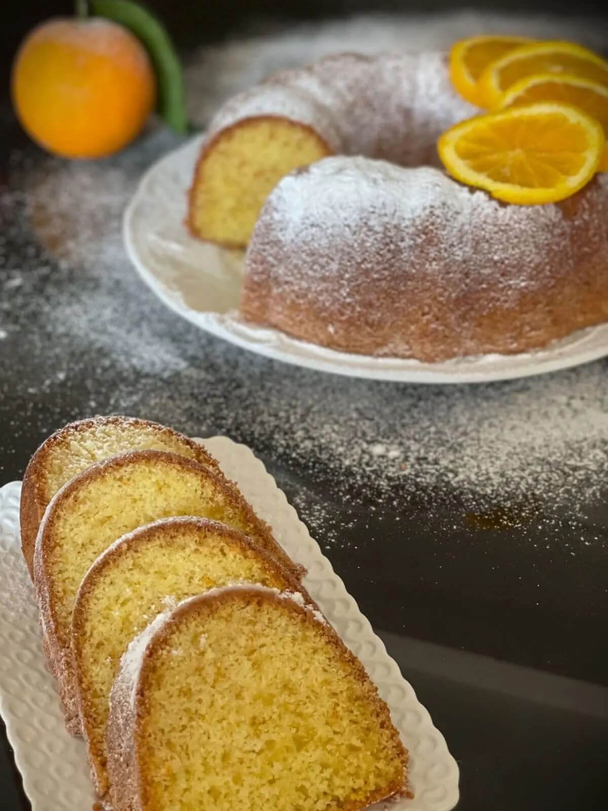 Moroccan Orange Cake (Meskouta with Oranges)