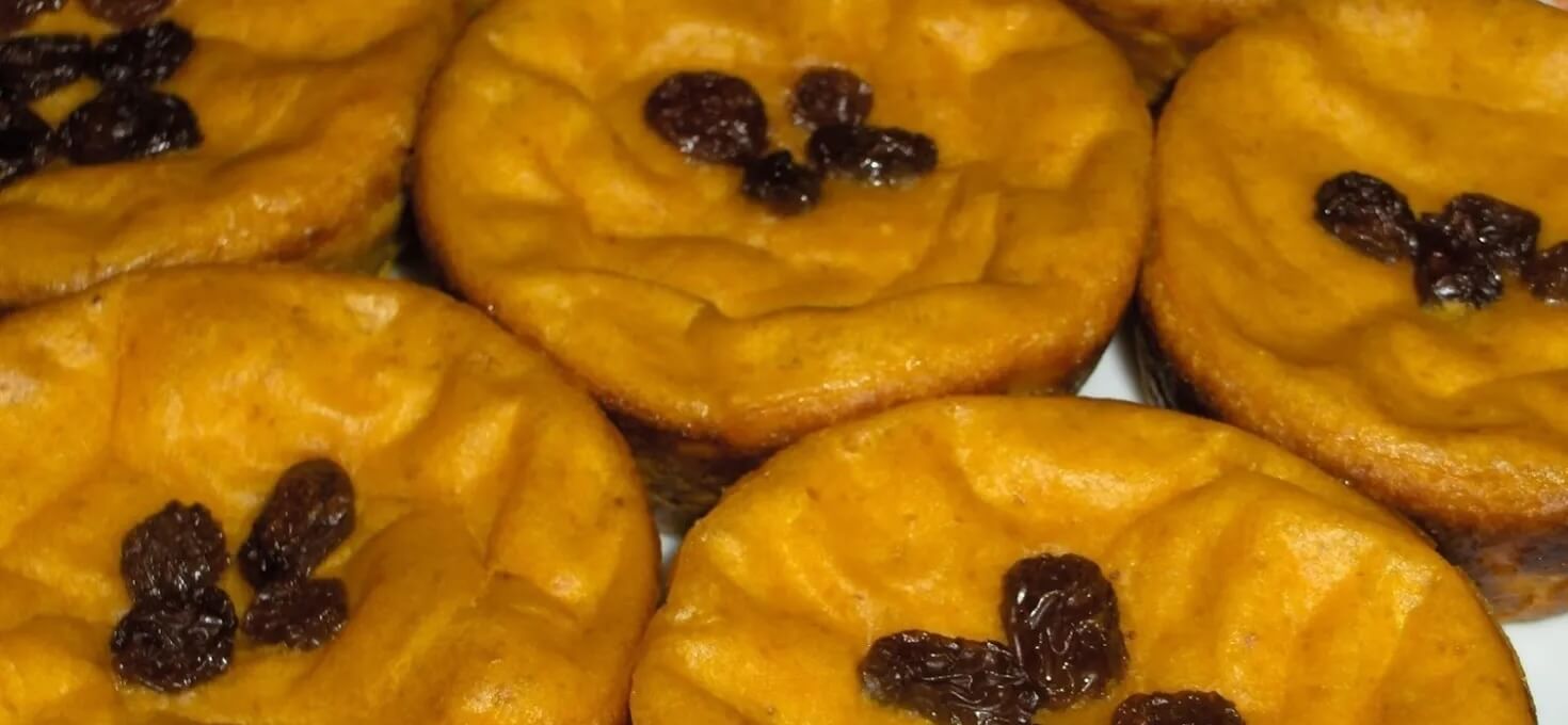 Indonesian Pumpkin Mud Cake (Kue Lumpur)