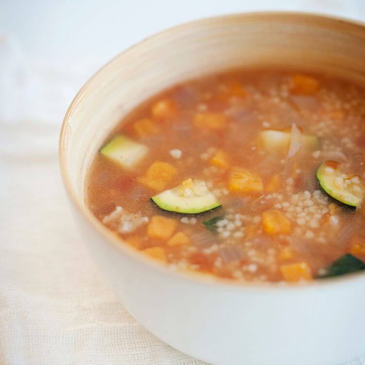 "Exotic Moroccan Chicken Delight: A Flavorful Couscous Soup