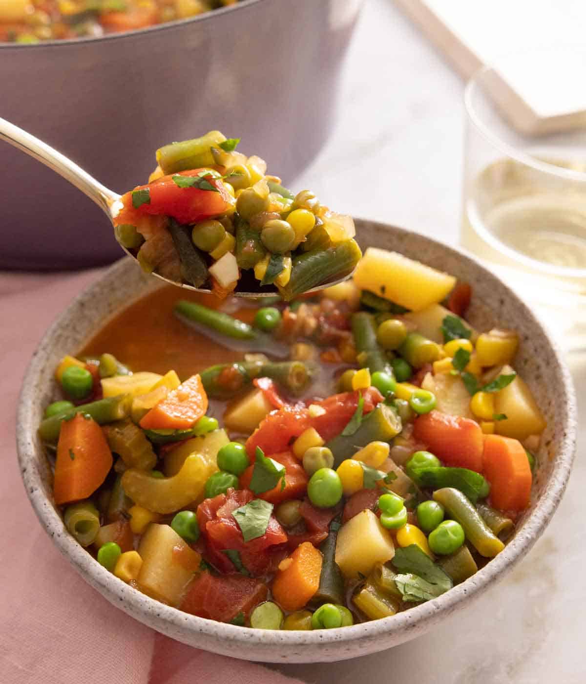 Soul-Satisfying Garden Vegetable Soup