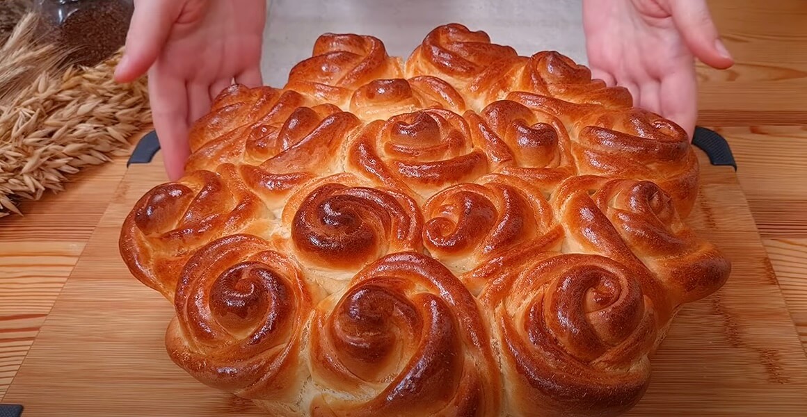 Blossoming Delights: Heavenly Rose Bread with Almond Essence