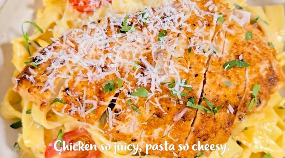 Cheesy Chicken Pasta Extravaganza: Savor Every Bite!