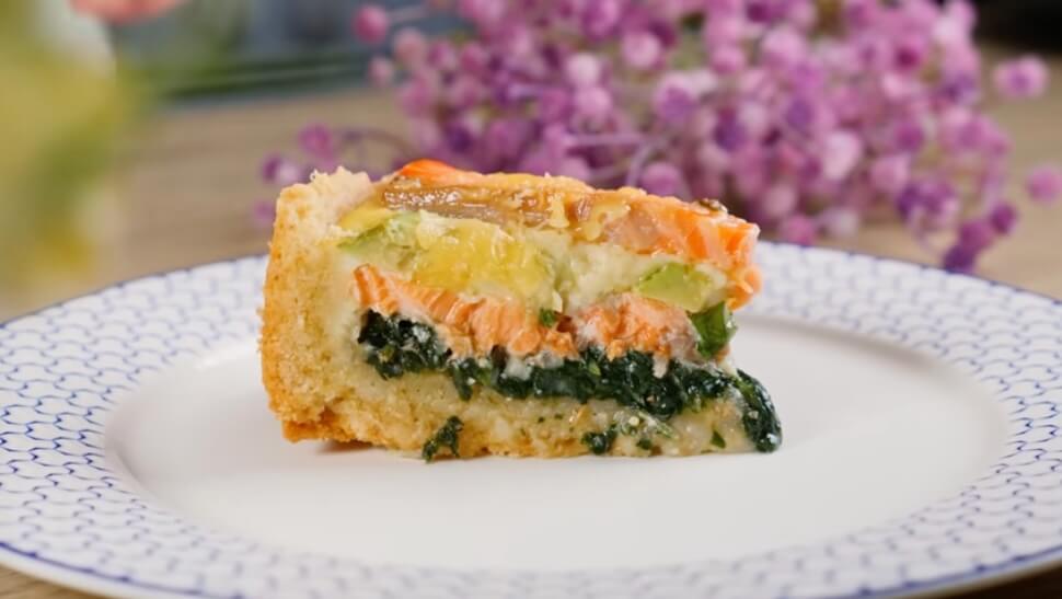Savory Salmon & Avocado Delight: A Cake to Savor!