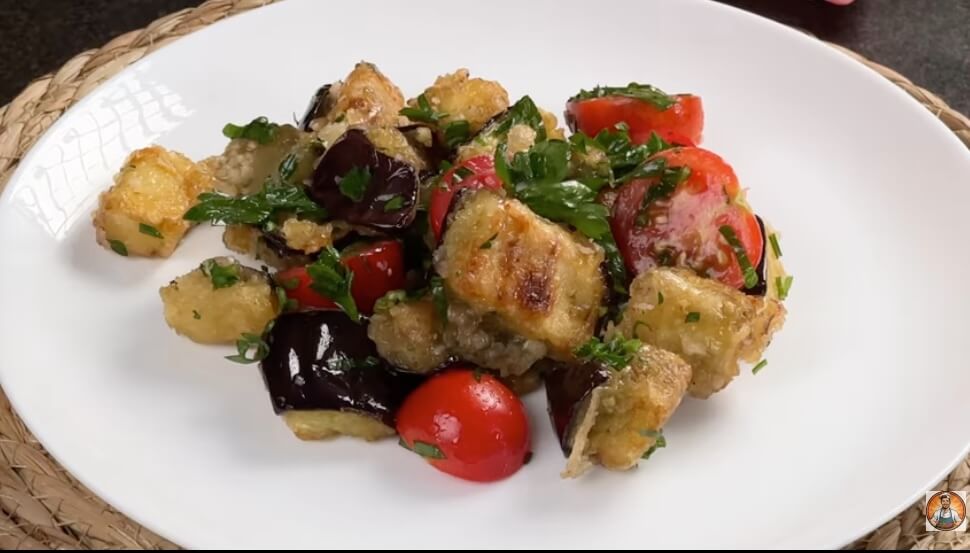 Eggplant Extravaganza: The Ultimate Crunchy Salad Experience!