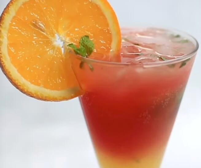 Tropical Bliss: The Ultimate Orange Watermelon Mocktail Experience