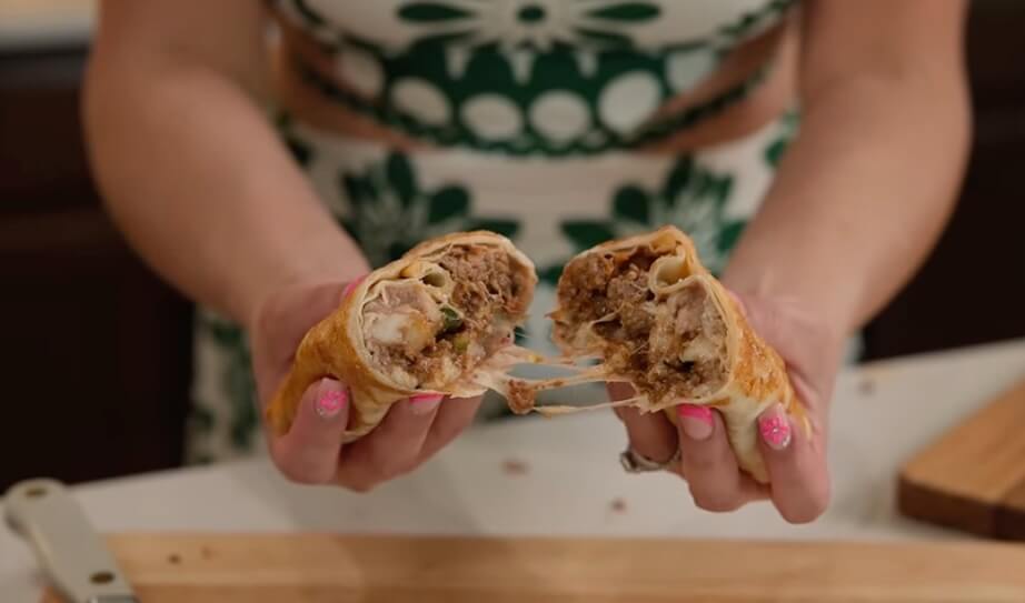 Burrito Bliss: Savor the Flavor of Homemade Picadillo in Soft Flour Tortillas!