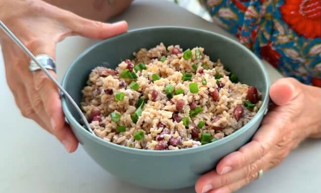 Authentic Jamaican Rice and Peas